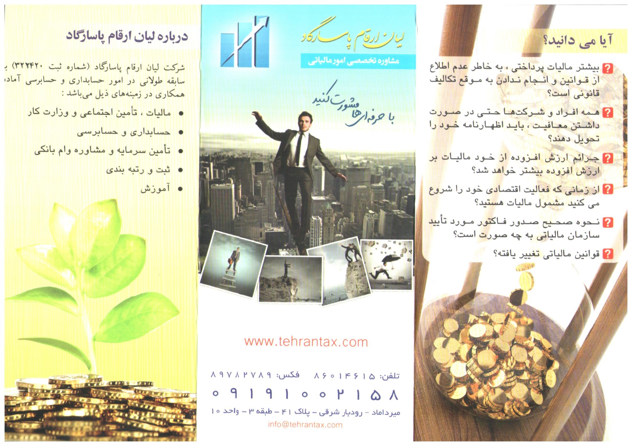 خدمات مالی و حسابداری